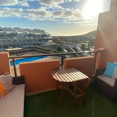 Atico 2 Terrazas, Piscina Y Parking En La Tejita Granadilla De Abona